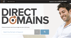 Desktop Screenshot of directdomains.com